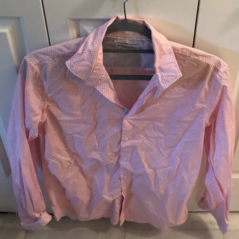 Pink dress shirt